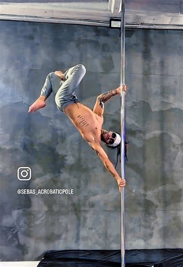 El estilo no se improvisa… 😎🐉 El único y verdadero acrobátic Pole de Colombia 🇨🇴 #fyp #acrobaticpole #viral #polecolombia #poletiktok