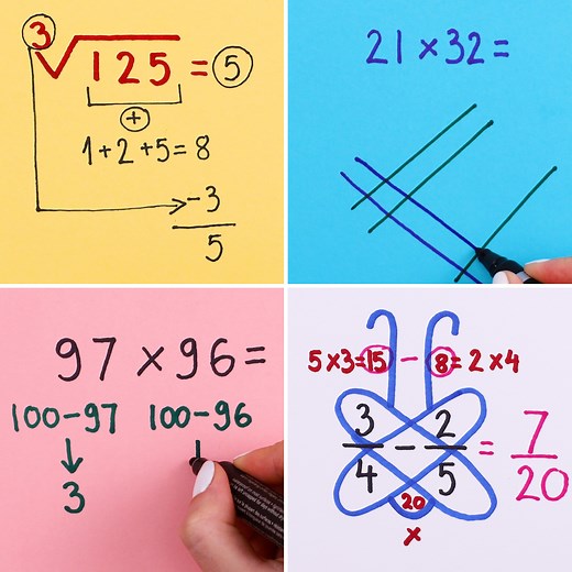 Try these mind-blowing math tricks! | Creative Bee