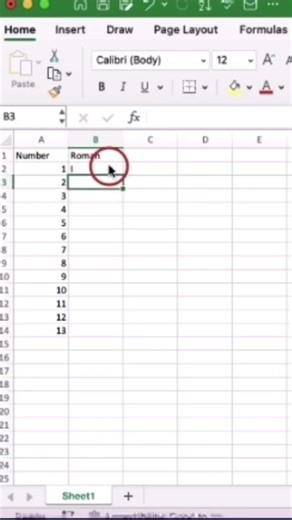 Custom lists (Roman Numerals) #Excel