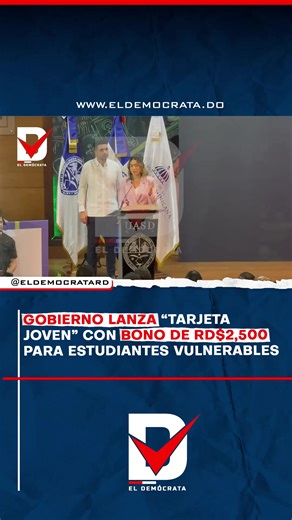 10 comments | El Gobierno dominicano presentó oficialmente la...