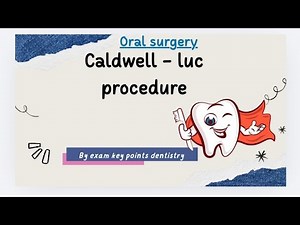 Caldwell-Luc Procedure Step by Step |Indication,Steps, Complications|BDS Viva made Easy