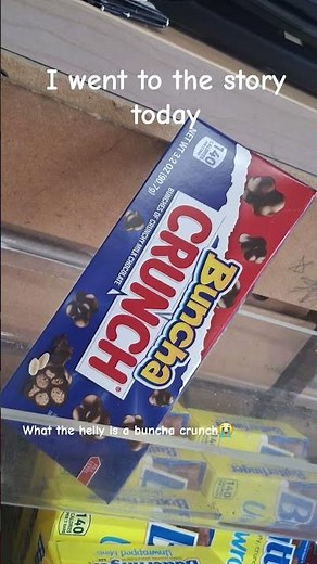 what is a buncha crunch😭