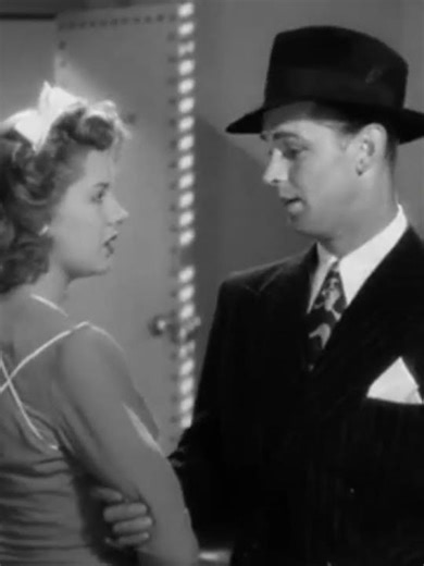 "Yeah, I noticed, You just had a fainting spell on the couch." Lucky Jordan (1942) #alanladd #movie