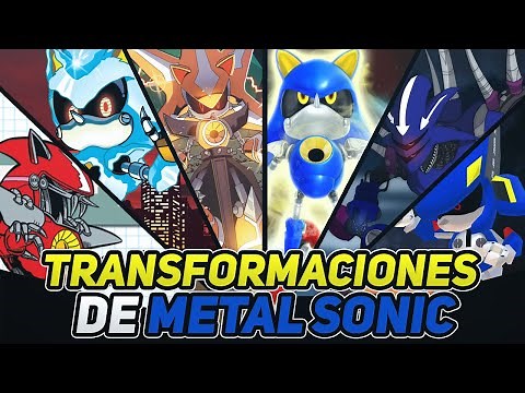 TODAS LAS TRANSFORMACIONES DE METAL SONIC (Historia y Poderes) | Ryuko Shion