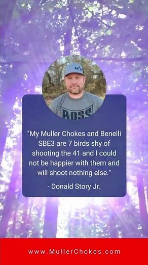 Muller Choke Tubes are the BEST and we can prove it!