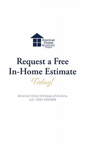 The right windows don’t just change your view, they change your life! See the difference in service, quality, and care. For years, we’ve helped Arizona homeowners transform not just their windows and doors but the way they feel in their homes. Our expert team delivers white-glove care, treats your home with respect, and keeps you informed at every step. Book your free in-home consultation today!  Call: 480-639-6566 | American Vision Windows Arizona | Facebook