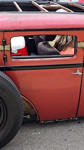 Custom Classic Car Rat Rod Drive By Engine Sound Woodward Dream Cruise 2025 | Casey Faitel