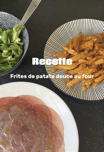 Recette de frites de patate douce au four