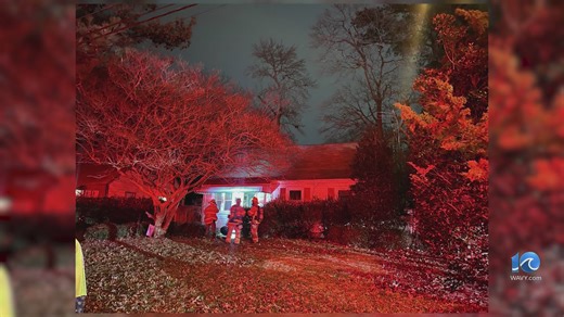 Crews respond to fire on Carlton Street in Norfolk