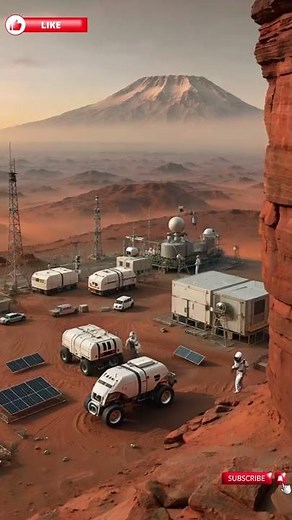 Occupied Mars – NASA’s Vision of a Future Colony #space #nasa #science #mars