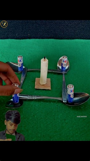 687K views · 4.9K reactions | Battery candle experiments #fblifestyle #science #reels #fblifestyle #physics #motivation #higlights | Jitendra Magic | Facebook