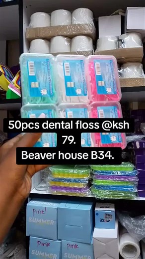Affordable Dental Floss Packs at Beaver House
