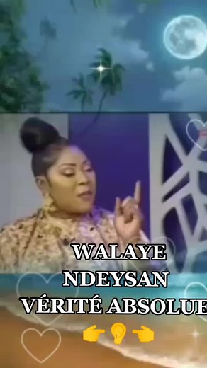 Tropical Beach Night Scene with Full Moon and Stars