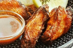 Pre-Cooked Frozen Chicken Wings in Air Fryer [Fully Cooked]