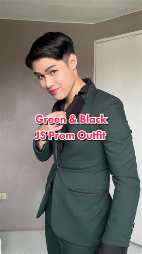 Men's Fashion: Green & Black JS Prom Styling Ideas