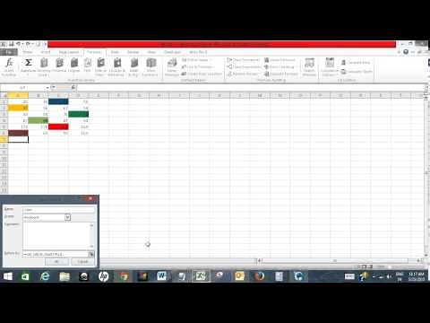 Count number of shaded cells in Excel