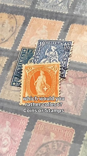 Hobby crossover #philately #numismatics | Three Stün Stamps