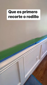 Como pintar una pared con brocha y rodillo reel-89 | Brocha y rodillo