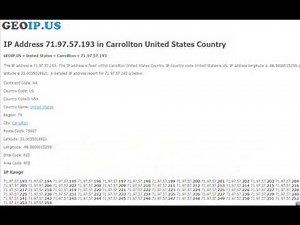 IP Address In United States Country - GEOIP.US