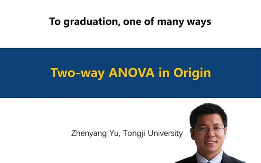 Two-way ANOVA in Origin