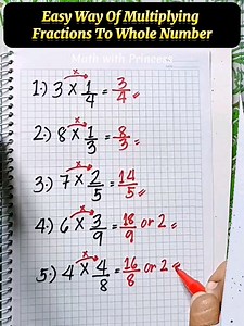 35K views · 1.5K reactions | Multiplication And Division Of Fractions And Whole Numbers #Math #Mathematics #Mathviral #Mathhacks #Mathtricks #viral #Multiplication #Division #Fractions Title: Suroor Artist: Brinda Link: https://business.facebook.com/sound/collection/?sound_collection_tab=sound_tracks&asset_id=677025967445830&reference=artist_attr | Math with Princess | Facebook