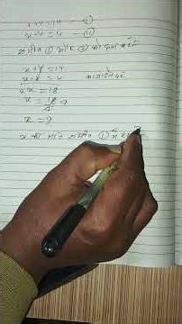 linear equations in two variable class 10th