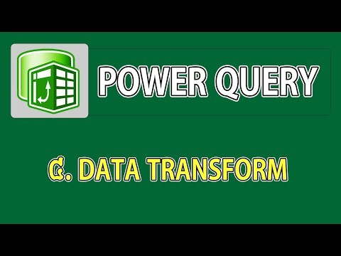 ៣ ​ Transform Data ក្នុង Power Query - [Excel Power Query]