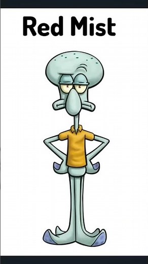 S**** Squidward (Red mist) CREEPYPASTA PART 1