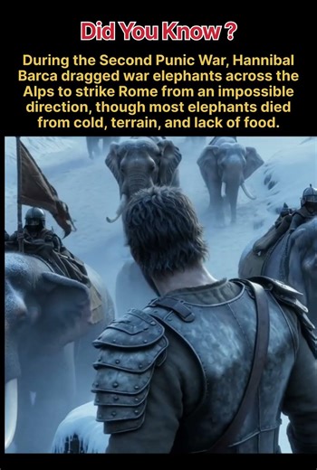 Hannibal Barca vs Rome: The Most Insane Military March in History