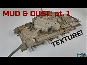 1/35 AFV Mud and Dust pt. 1: Texture! | AFV Club Centurion Sho't
