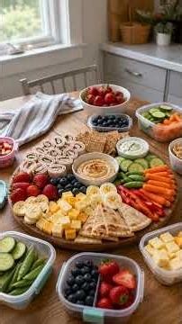 No-Cook Picnic Snack Dinner for Busy Summer Nights