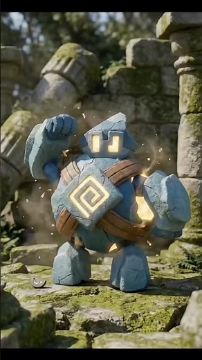 Realistic Pokemon Evolution 16 ( Golett → Golurk → Mega Golurk )
