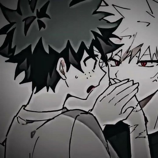 BAKUGO KISS DEKU !?💚🧡 #anime #mha #bakudekuedit #kissing #lovestory