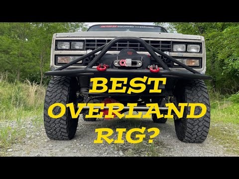 Overland build on a K5 Blazer