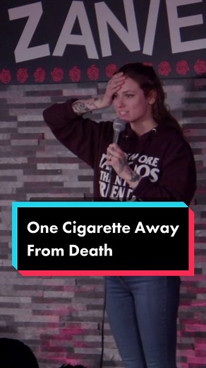 One cigarette away from death