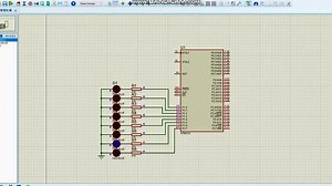 基于Proteus 的LED流水灯\n