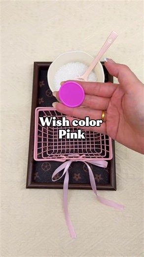 Wish color, pink. #mysteryscoop #giftforher #asmrpackaging #smallbusiness #fyp