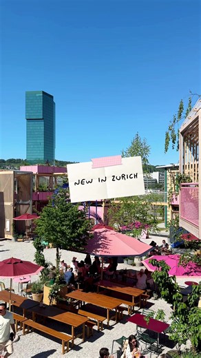 Explore Remise Rosa: Zurich's New Summer Hotspot!
