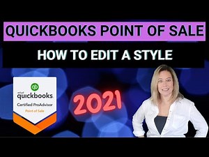 How to Edit A Style in QuickBooks POS v19: Step-by-Step Inventory Management Guide