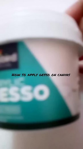 how to apply gesso on canvas full tutorial on YouTube link in my bio 🤍 #fyp #tiktokartist #foryou #painting #arabiccalligraphy #canvas #prepcanvas #gesso #bluebird #wip #tiktokart #artontiktok