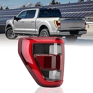 Brake LED blind spot Tail Light Rear Lamp For Ford F150 LARIAT/PLATINUM 2021 2022 2023 w/o Blind Module (Left Driver Side) Replace NL3Z13405E
