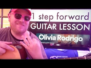 How To Play 1 step forward 3 steps back Guitar Olivia Rodrigo / easy guitar tutorial beginner lesson