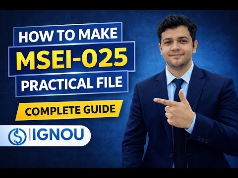 How to Make MSEI-025 Practical File | IGNOU Master of Science (Information Security) Complete Guide