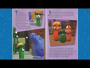 VeggieTales: LarryBoy and the Fib from the Outer Space Read-Along Book (the first book i uploaded)