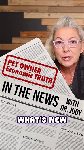 👓️ Reading: "Evolving pet owner economics: What data reveal for veterinary teams- Pet population remains stable with cats closing the gap with dogs on acquisitions" by Malinda Larkin https://www.avma.org/news/evolving-pet-owner-economics-what-data-reveal-veterinary-teams | Dr. Judy Morgan's Naturally Healthy Pets