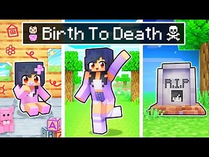 aphmau birth to death in Minecraft edit