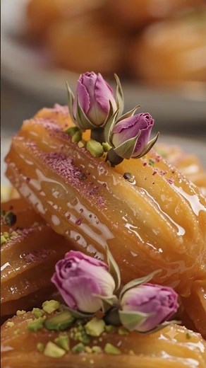 Bamieh Pastry That Looks Impossible to Make #satisfying #cooking #tutorial