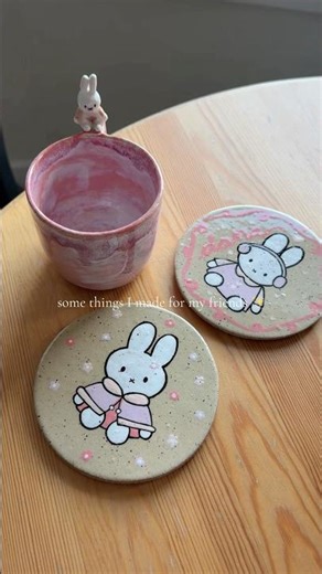 now that christmas is over, here are some things I made for my friends 🥹 #miffy #snoopy #chiikawa