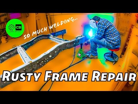 Repairing the ABANDONED F150's Rusty Frame