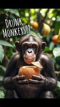 Chimpanzees Drink Alcohol EVERY DAY… And So Do These Animals 🍹🐒
